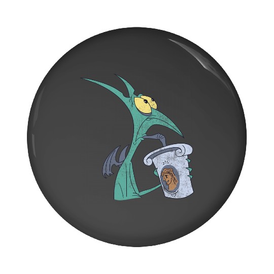 Disney Hercules I Am Panic Distressed Big Chest Portrait Pin Buttons