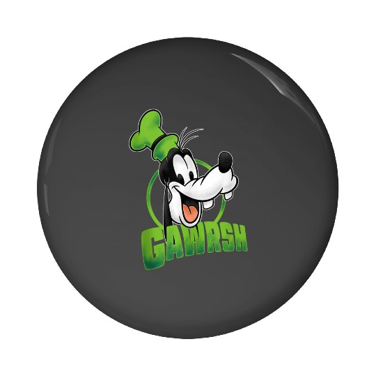 Disney Mickey And Friends Goofy Gawrsh Portrait Pin Buttons