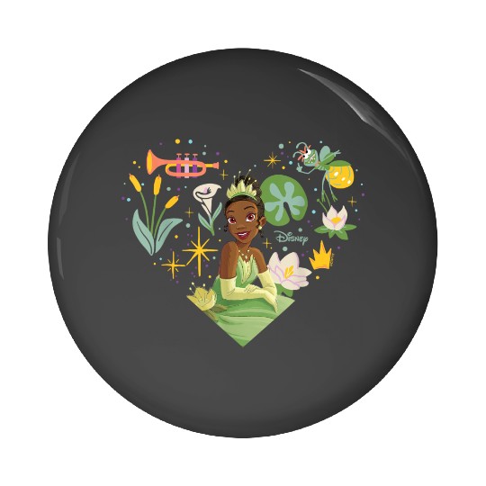 Disney Princess - Tiana Nature Heart gifts trends Pin Buttons