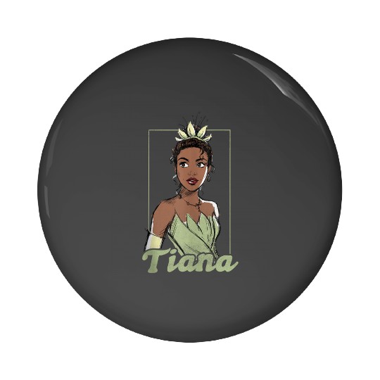 Disney The Princess And The Frog Tiana Sketch Portrait 4546 Pin Buttons