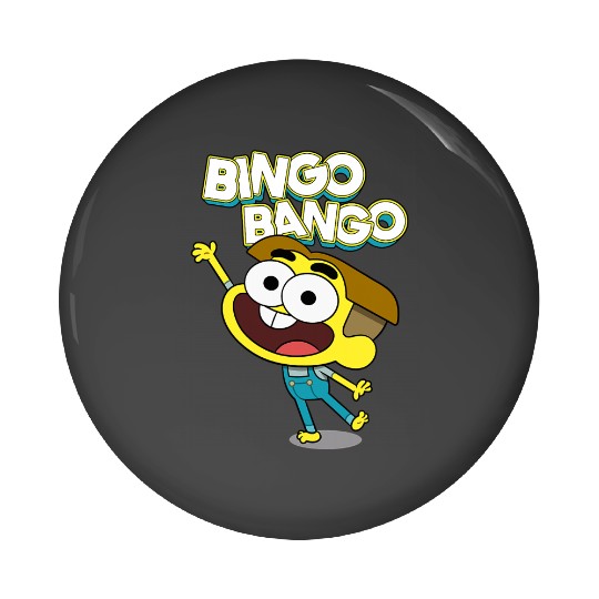 Disney Channel Big City Greens Cricket Bingo Bango Pin Buttons