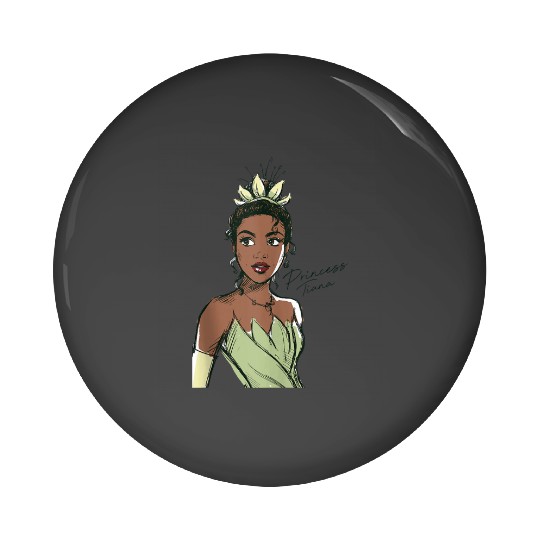 Disney The Princess The Frog Princess Tiana Sketch Pin Buttons