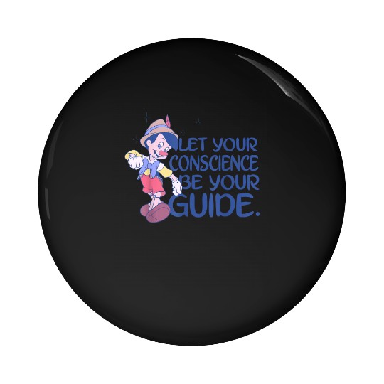 Disney Pinocchio Let Your Conscience Be Your Gui Pin Buttons
