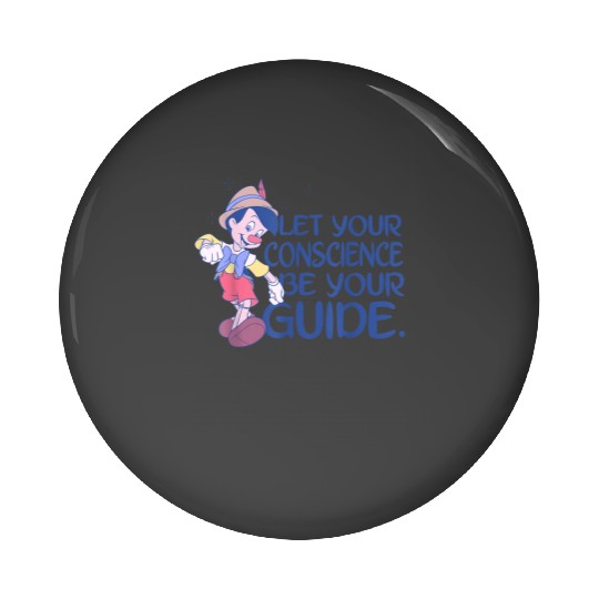 Disney Pinocchio Let Your Conscience Be Your Gui Pin Buttons