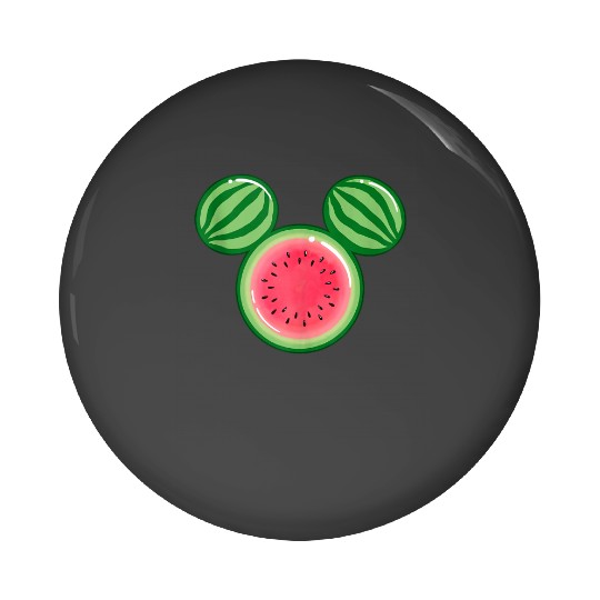 Disney Mickey Friends Mickey Watermelon Ears Pin Buttons