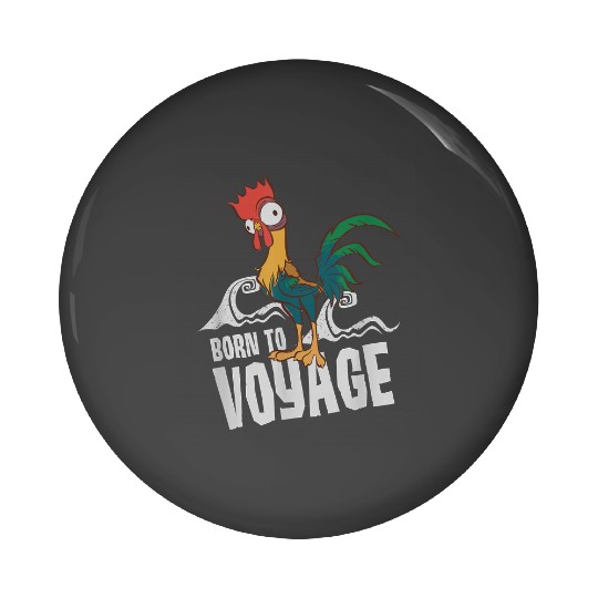 Disney Moana Hei Hei Rooster Born To Voyage Ches Pin Buttons