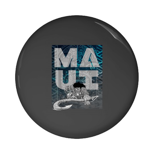 Disney Moana Maui Tattoo Style Letter Stack Port Pin Buttons