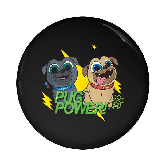 Disneyss Puppy Dog Pals Pug Power Pin Buttons