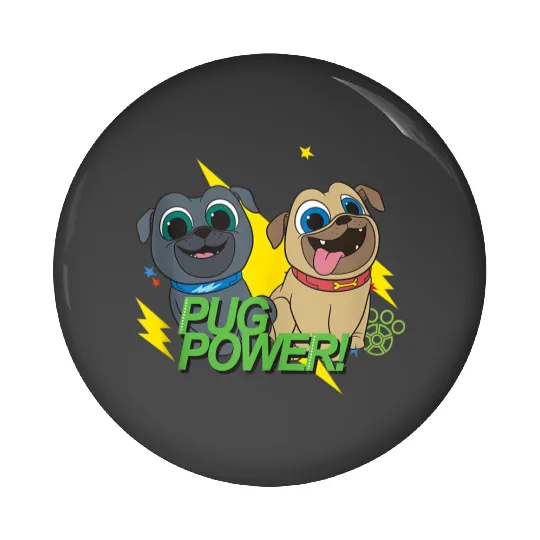 Disneyss Puppy Dog Pals Pug Power Pin Buttons