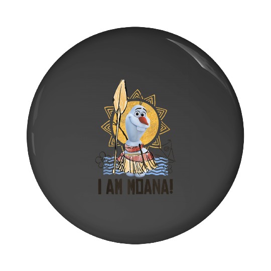 Disney Olaf Presents Moana Costume Sketch Pin Buttons