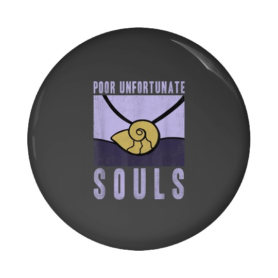 Disney The Little Mermaid Ursula Poor Unfortunat Pin Buttons