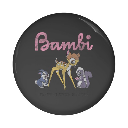 Disneyss Bambi Group Shot Friends With Nature Pin Buttons