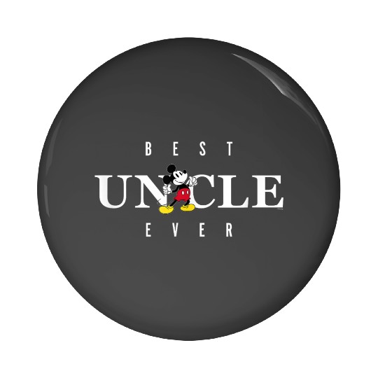 Disney Mickey Mouse Thumbs Up Best Uncle Ever Fathers Day gifts  Pin Buttons