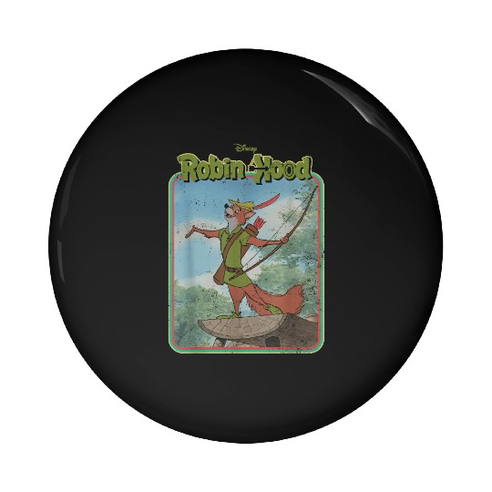 Disney Robin Hood Retro Pin Buttons
