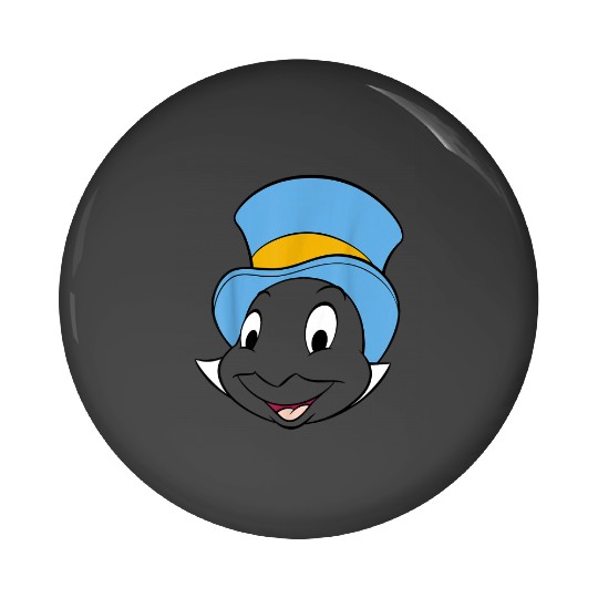 Disney Pinocchio Jiminy Cricket Big Face Pin Buttons