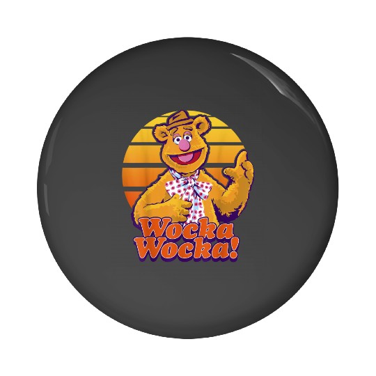 Disney The Muppets Fozzie Bear Wocka Wocka Portr Pin Buttons