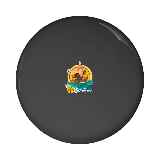 Disney Moana and Maui Sea Adventure Pin Buttons