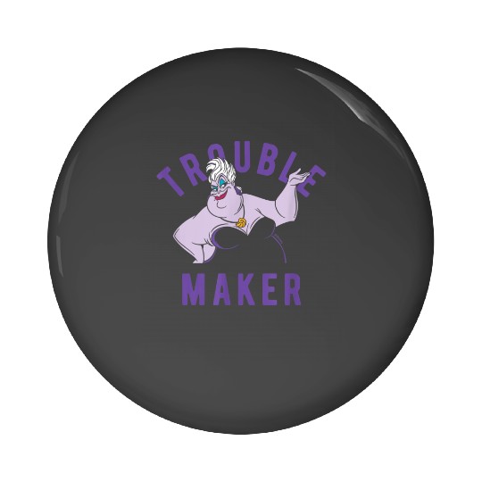 Disney Ursula Trouble Maker Pin Buttons