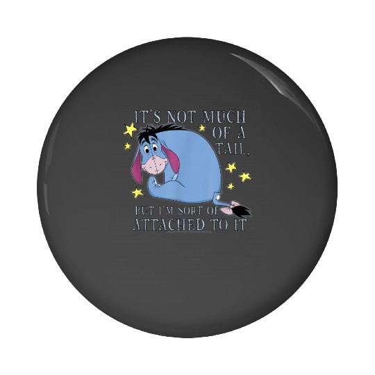 Disney Winnie The Pooh Eeyore Not Much Of A Tail Pin Buttons