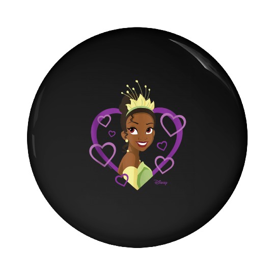 Disney Princess Tiana Heart Pin Buttons