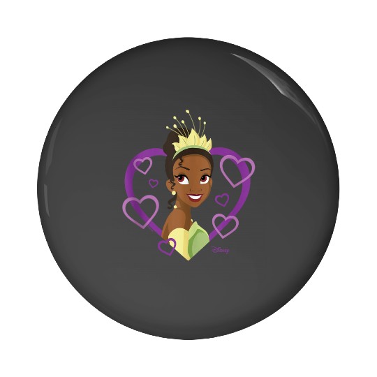 Disney Princess Tiana Heart Pin Buttons