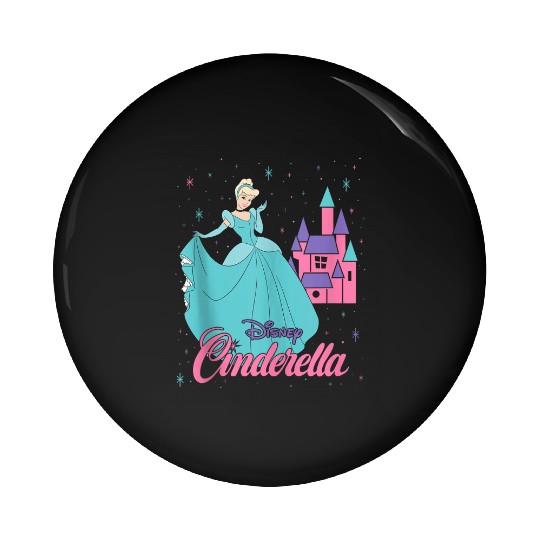 Disney Princess Cinde Retro 90s Pin Buttons