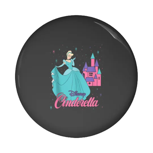 Disney Princess Cinde Retro 90s Pin Buttons