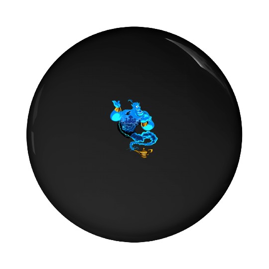 Disney Aladdin Genie Portrait Agrabah Fill Pin Buttons