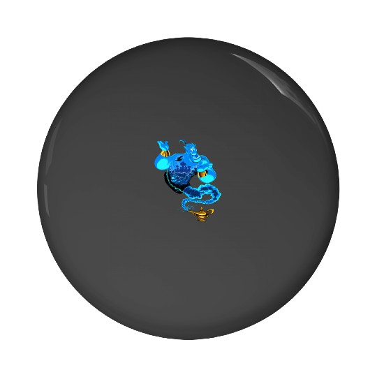 Disney Aladdin Genie Portrait Agrabah Fill Pin Buttons