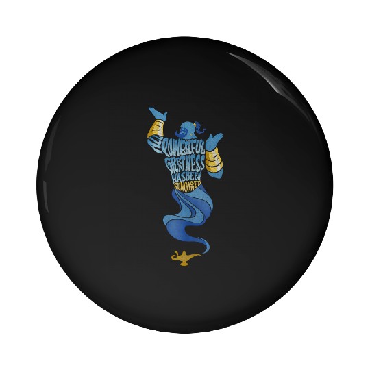 Disney Aladdin Live Action Powerful Genie Pin Buttons