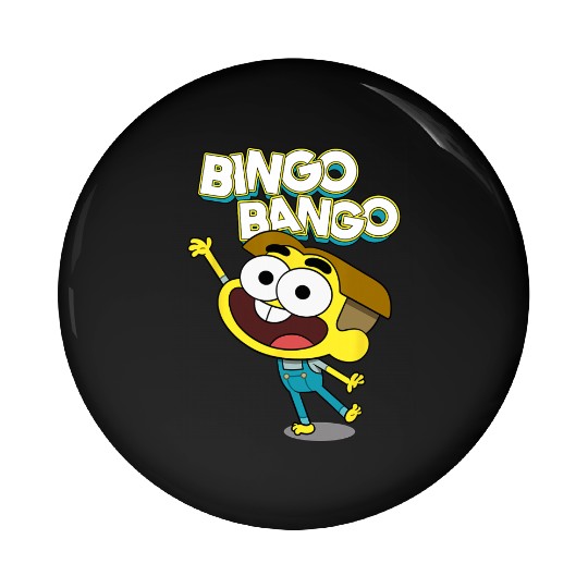 Disney Channel Big City Greens Cricket Bingo Bango Pin Buttons