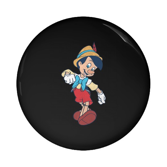 Disney Pinocchio Vintage Portrait Pin Buttons