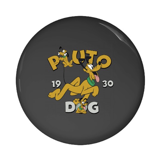 Pluto Est. 1930 Pin Buttons, Disney Pluto Pin Buttons