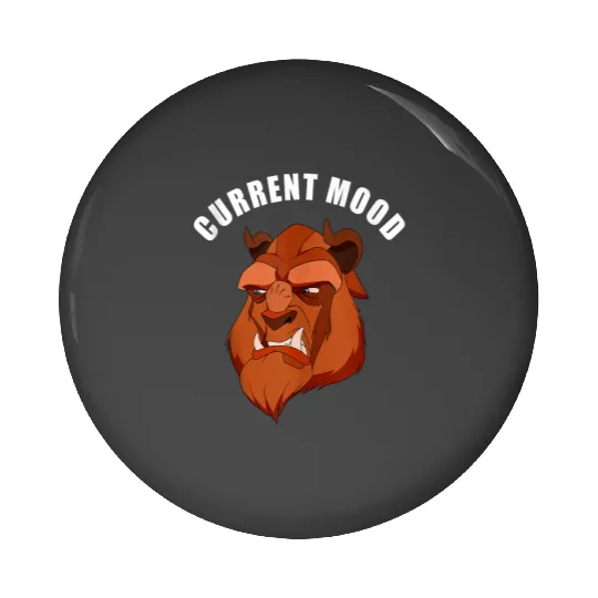 Disney Beauty and the Beast Current Mood Angry Beast 1364 Pin Buttons