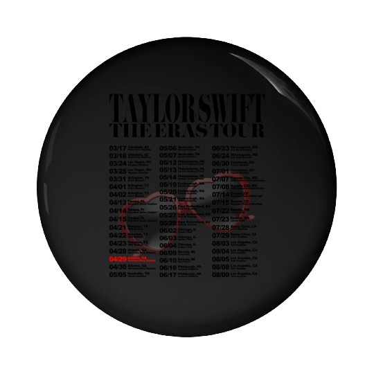 TayTay A Lot Eras Tour Double Sided Pin Buttons