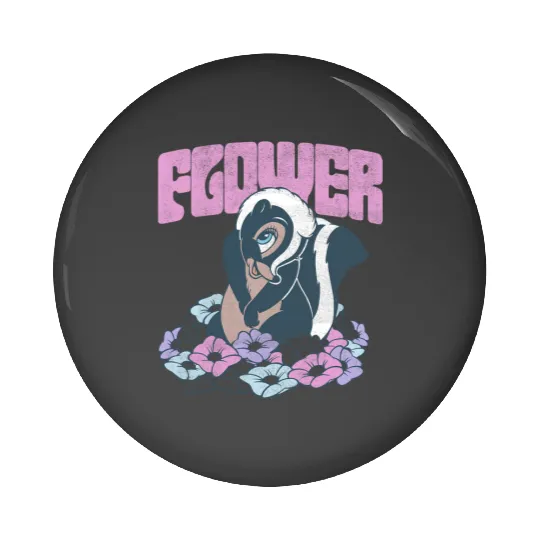 Disney Bambi Flower In The Flowers Portrait Pin Buttons