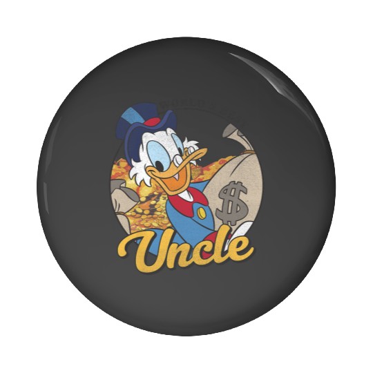 Disney DuckTales Scrooge McDuck World's Best Uncle Pin Buttons