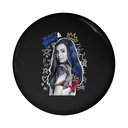 Disney Descendants 2 Evie Collage Pin Buttons
