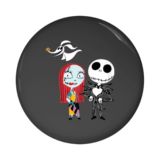 Disneyss Nightmare Before Christmas Dark Jack Sally Pin Buttons