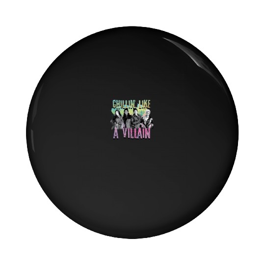 Disney Descendants Chillin Like A Villain Pin Buttons