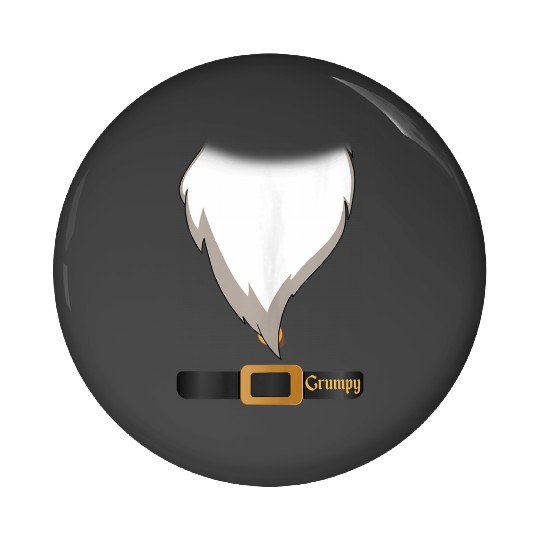 Disneyss Halloween Seven Dwarfs Grumpy Costume Pin Buttons