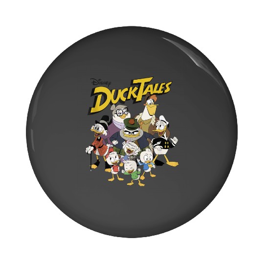 Disney DuckTales Group Shot Logo Pin Buttons