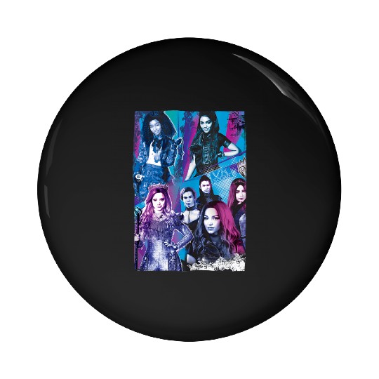 Disney Descendants 3 VK Pin Buttons