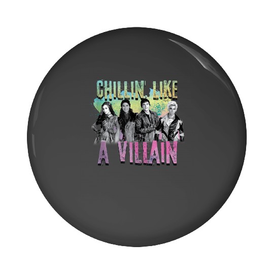 Disney Descendants Chillin Like A Villain 4213 Pin Buttons