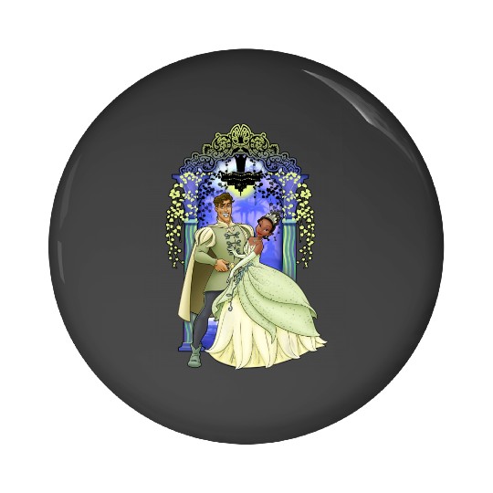Disney Princess And The Frog Tiana And Naveen Portrait Pin Buttons