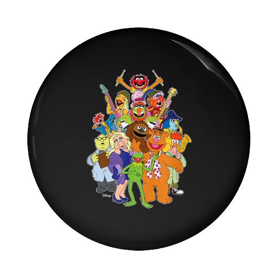 Disneyss The Muppets Group Pin Buttons