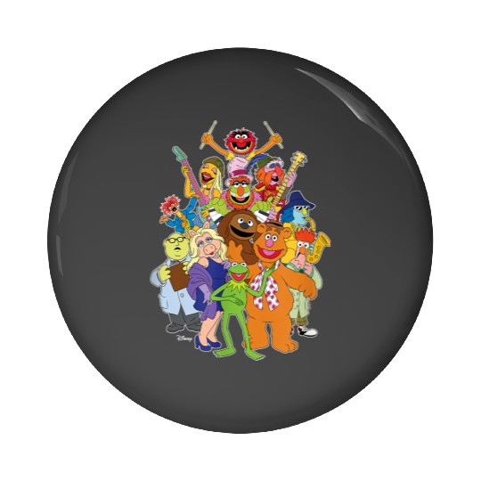 Disneyss The Muppets Group Pin Buttons