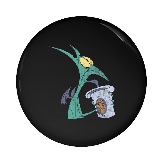 Disney Hercules I Am Panic Distressed Big Chest Portrait Pin Buttons