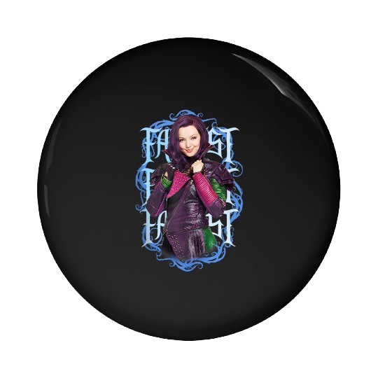 Disney Descendants Mal Fairest Stacked Pin Buttons