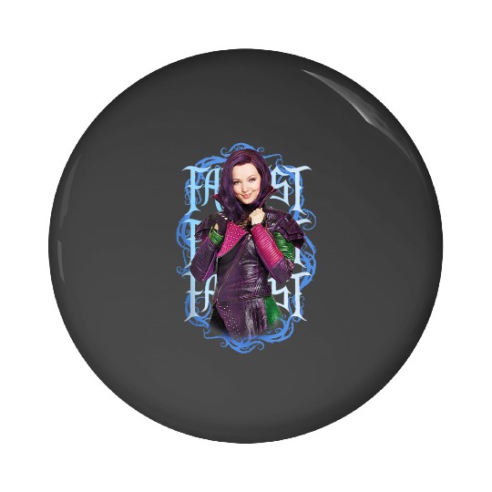 Disney Descendants Mal Fairest Stacked Pin Buttons
